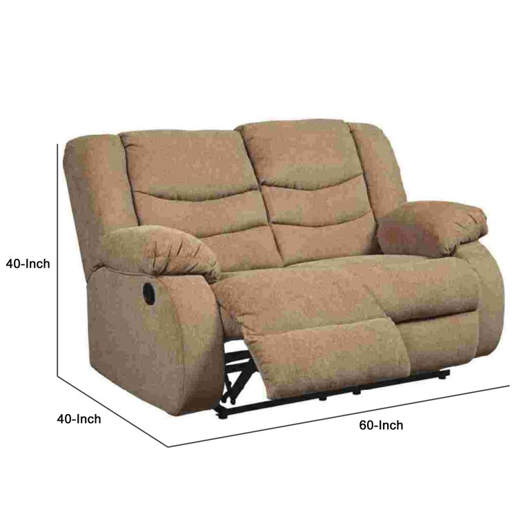 60 inch loveseat deals recliner